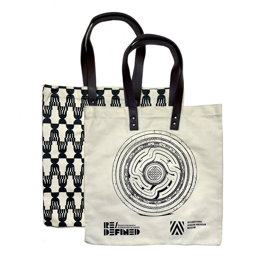 Redefined Black/White Tote Bag