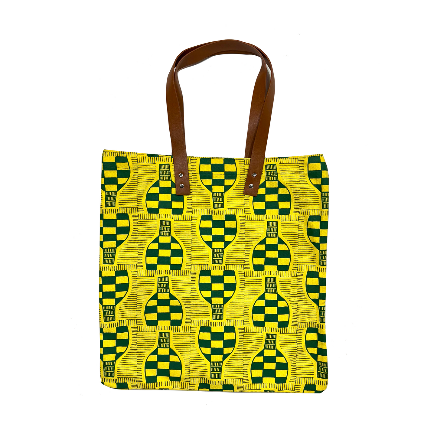 Redefined Green/Yellow Tote Bag